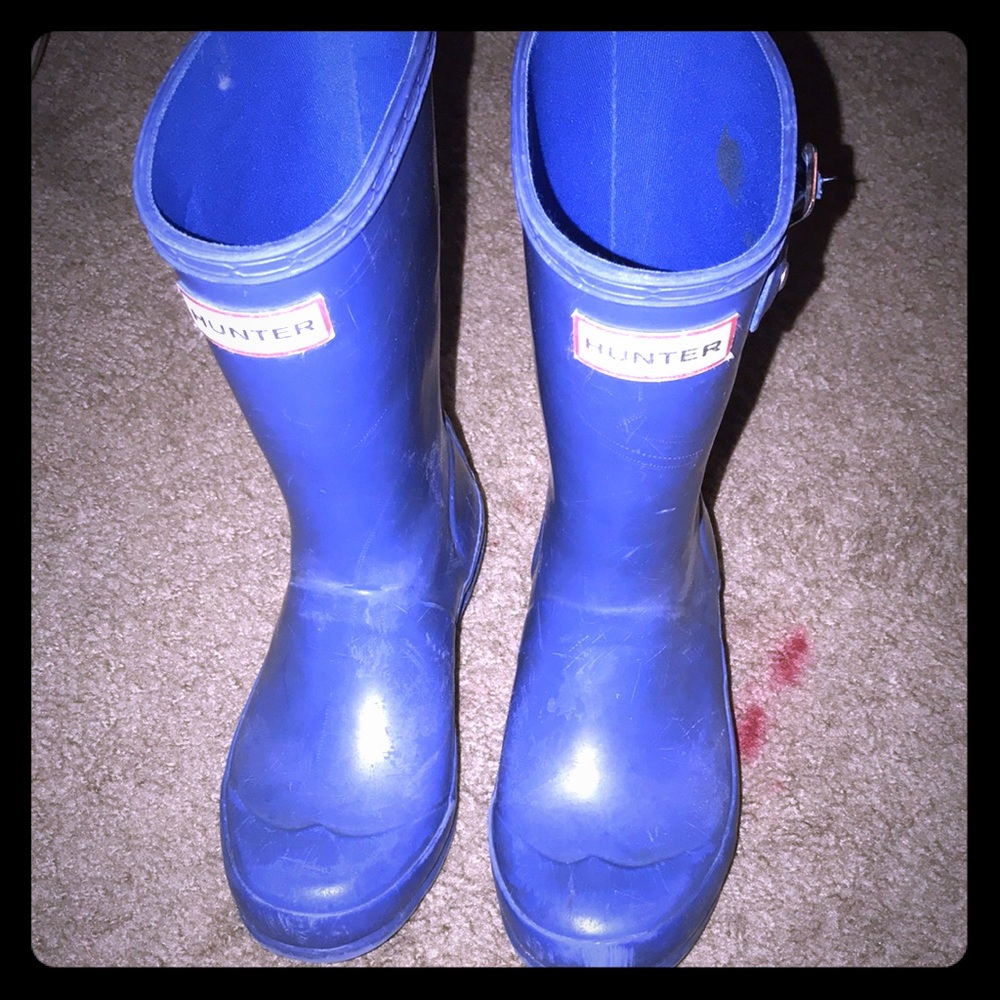 Hunter rain boots